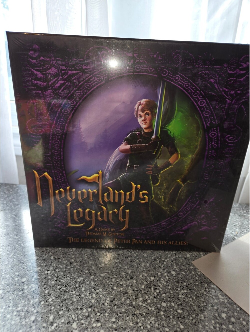 Neverland's Legacy / Jasco Games / Co-Op Peter Pan Board Game Sealed